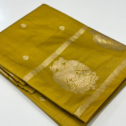 Chanderi Crepe Saree