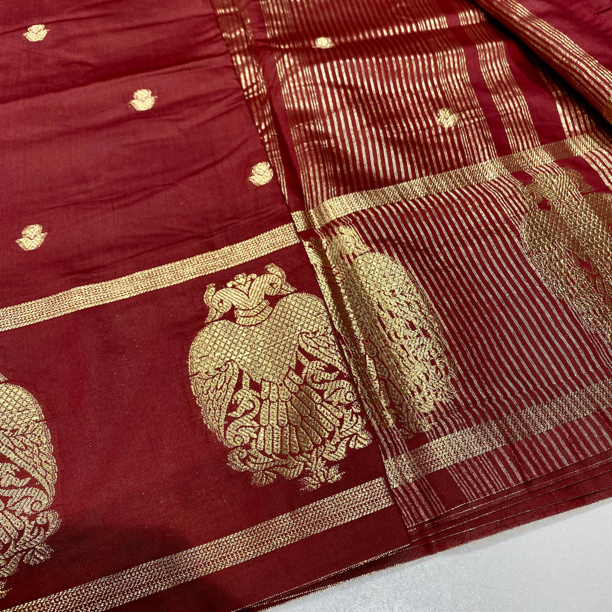 Chanderi Crepe Saree