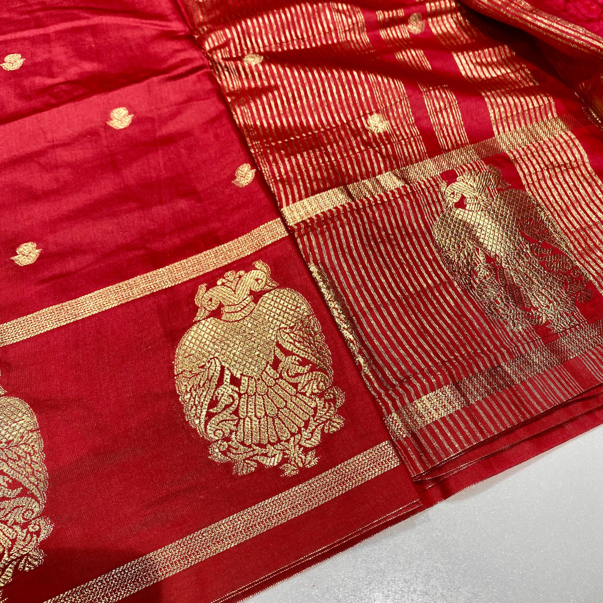 Chanderi Crepe Saree