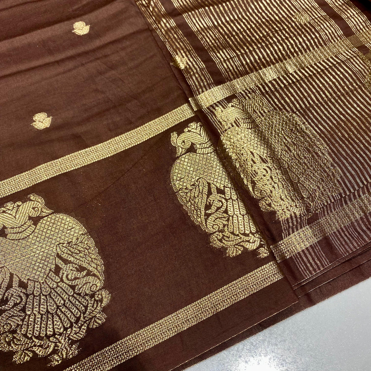 Chanderi Crepe Saree