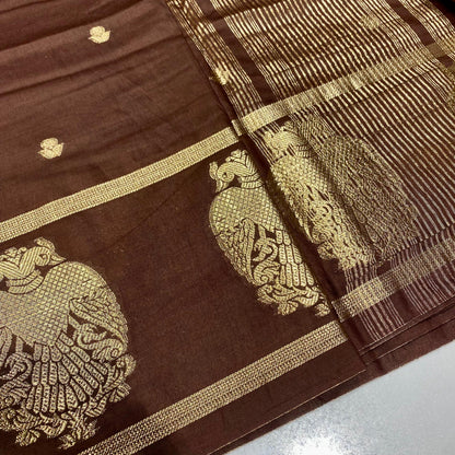 Chanderi Crepe Saree