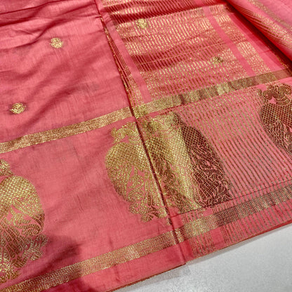 Chanderi Crepe Saree