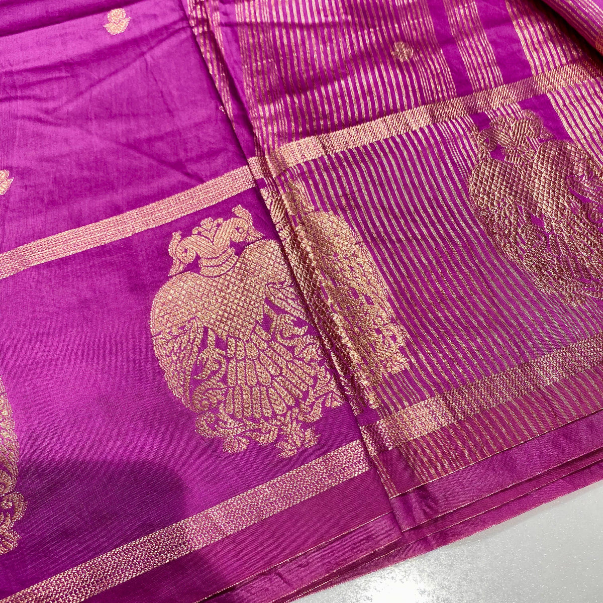Chanderi Crepe Saree