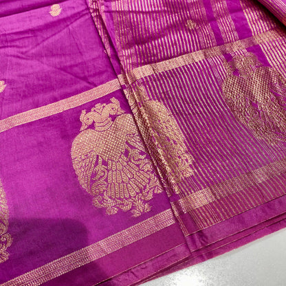 Chanderi Crepe Saree