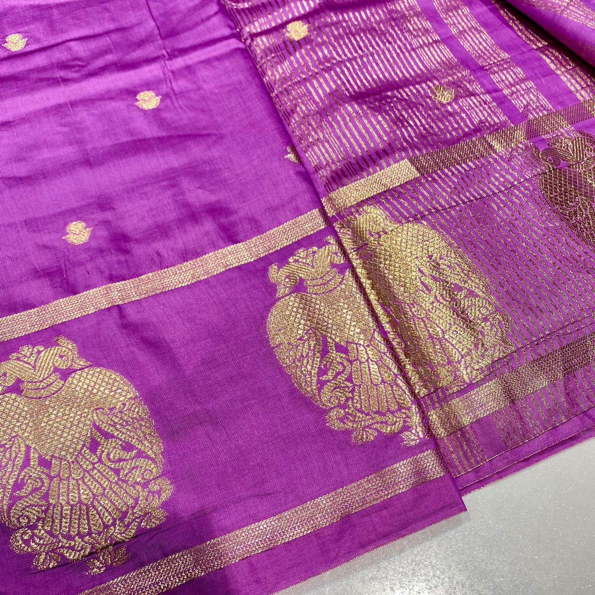 Chanderi Crepe Saree