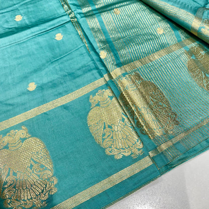 Chanderi Crepe Saree
