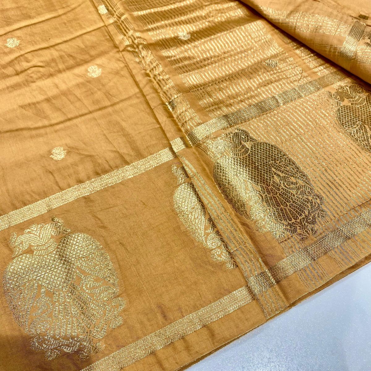 Chanderi Crepe Saree