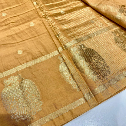 Chanderi Crepe Saree