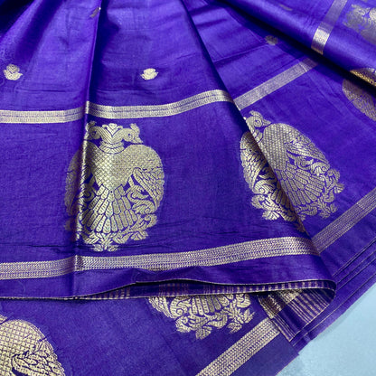 Chanderi Crepe Saree