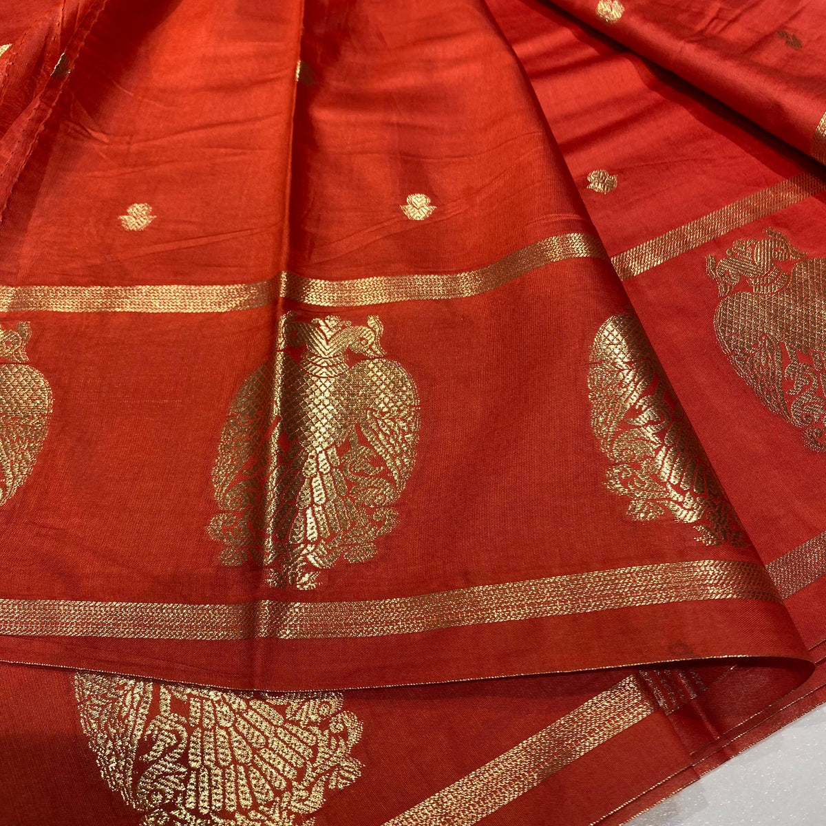 Chanderi Crepe Saree