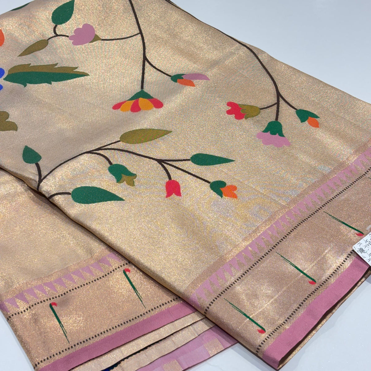 Semi Silk Paithani Saree
