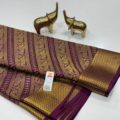 Brocade Pure Mysore Silk Saree