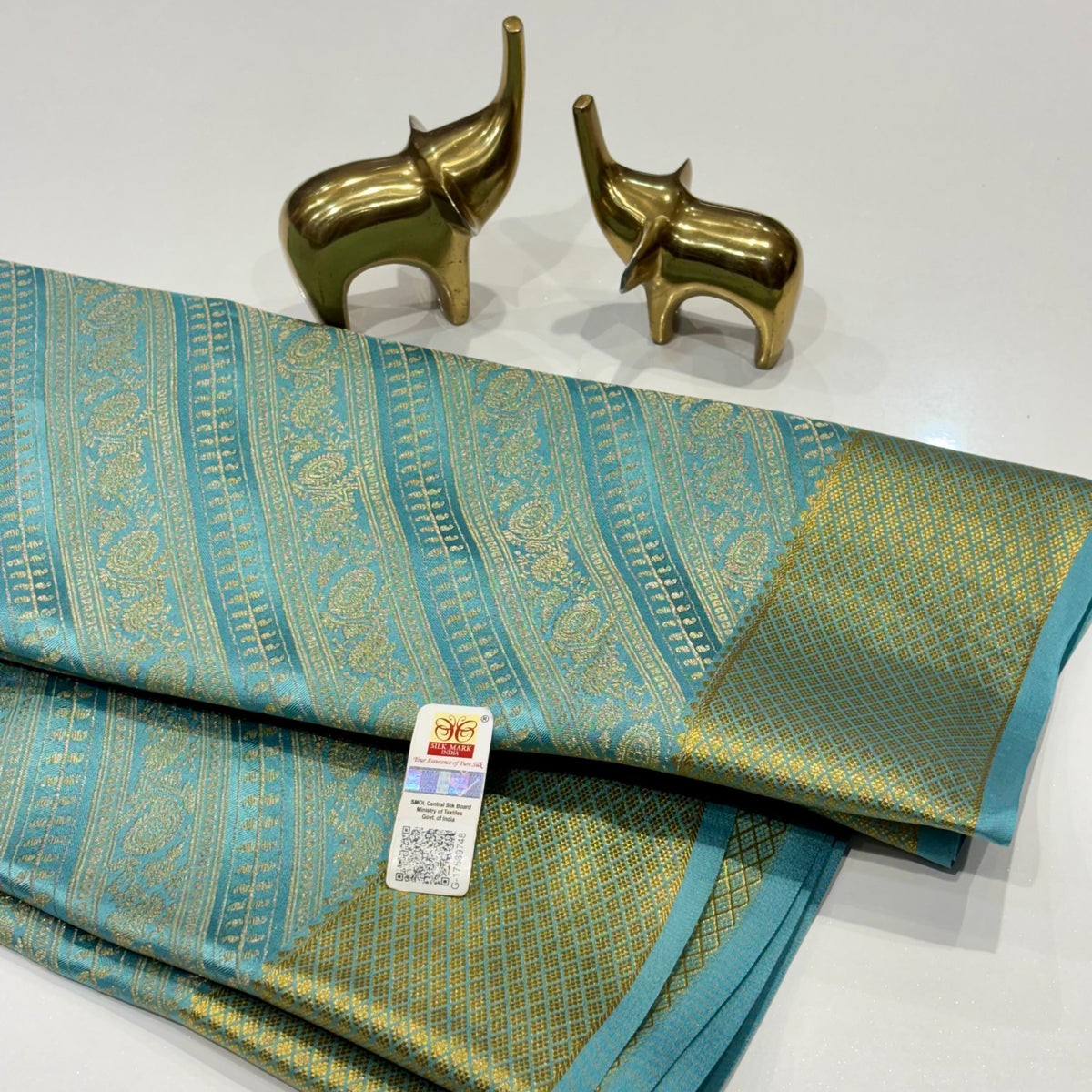 Brocade Pure Mysore Silk Saree