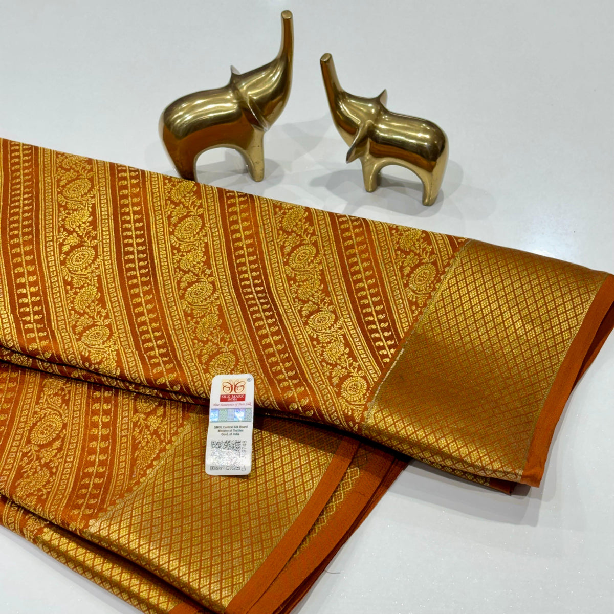 Brocade Pure Mysore Silk Saree