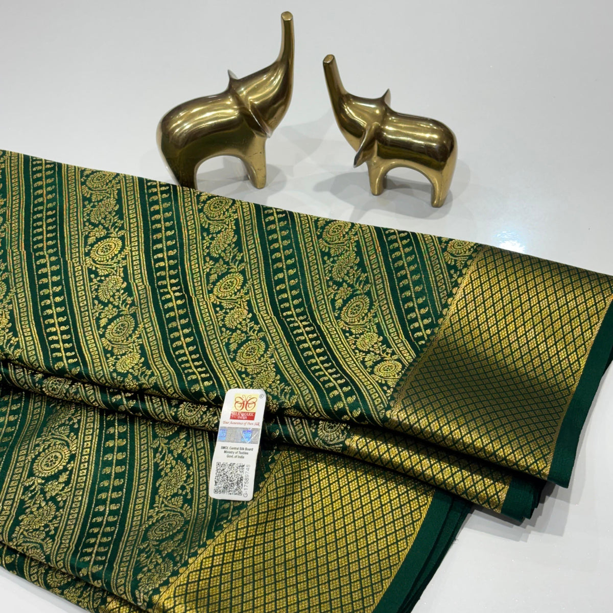 Brocade Pure Mysore Silk Saree