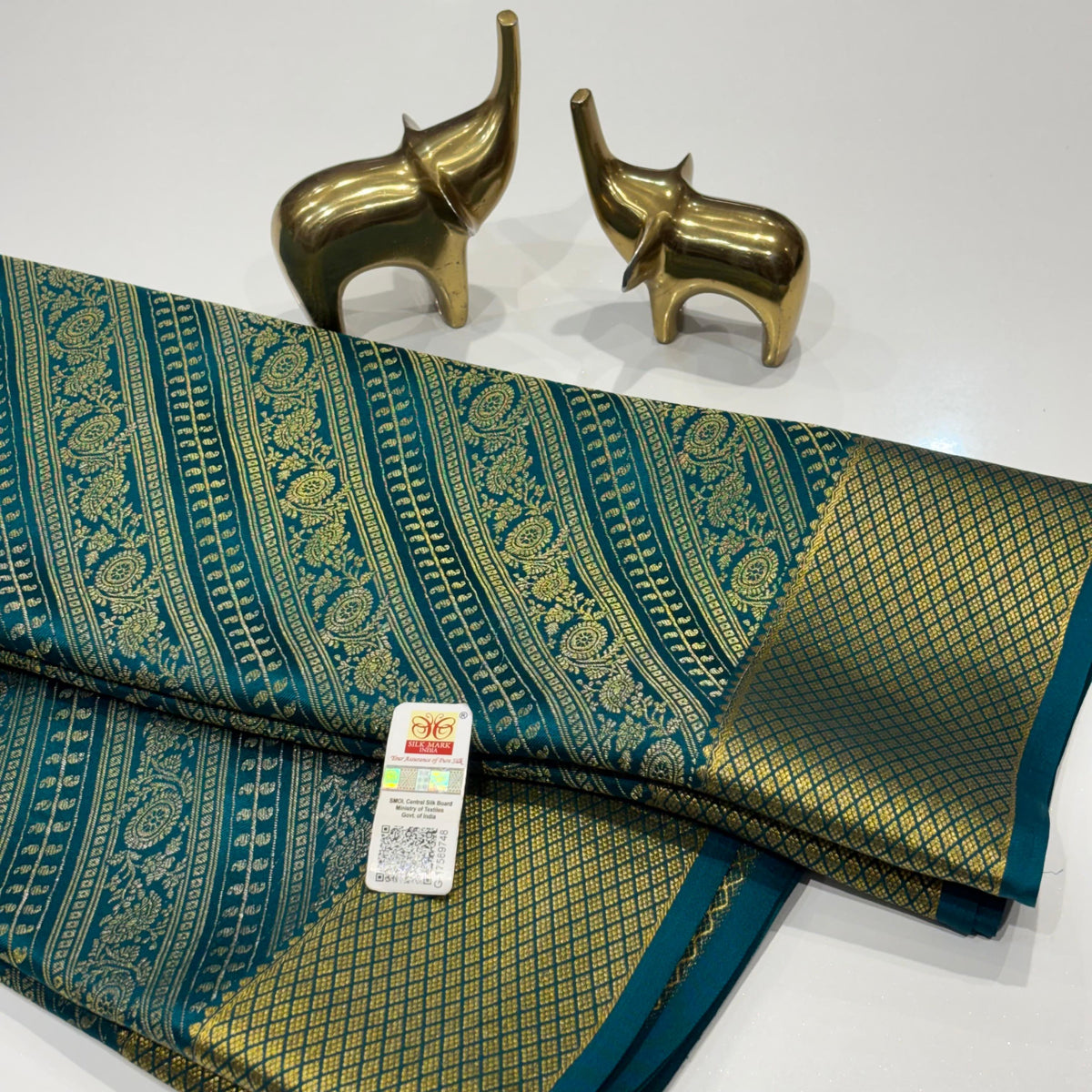 Brocade Pure Mysore Silk Saree