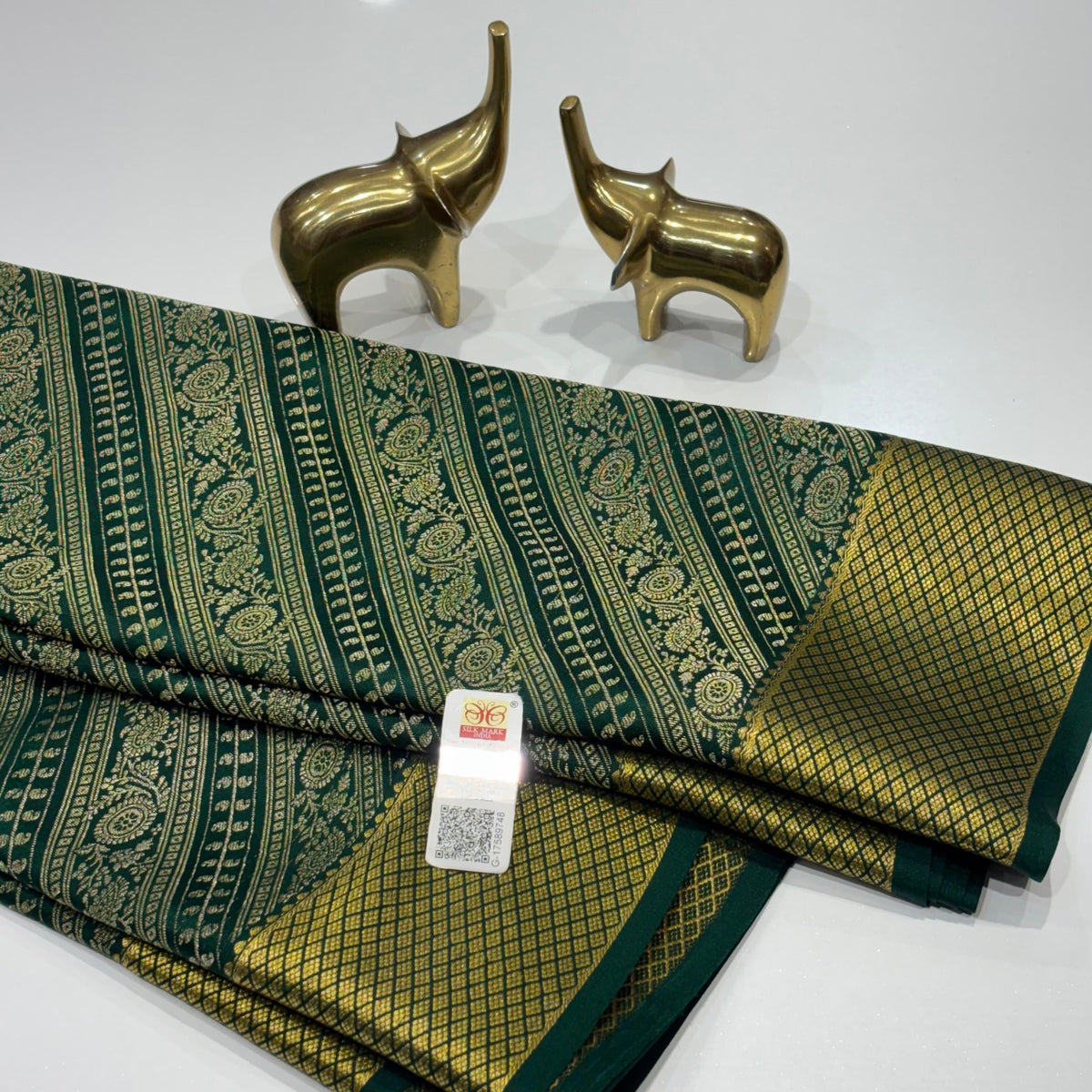 Brocade Pure Mysore Silk Saree