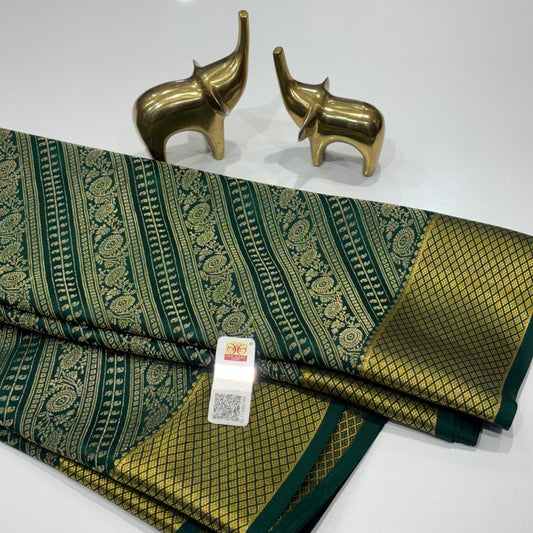 Brocade Pure Mysore Silk Saree