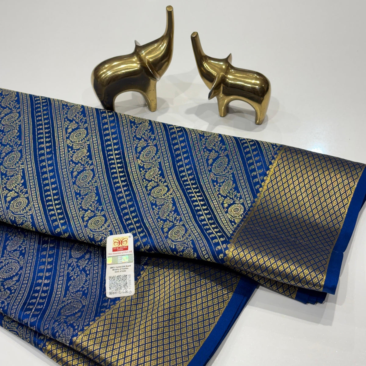 Brocade Pure Mysore Silk Saree