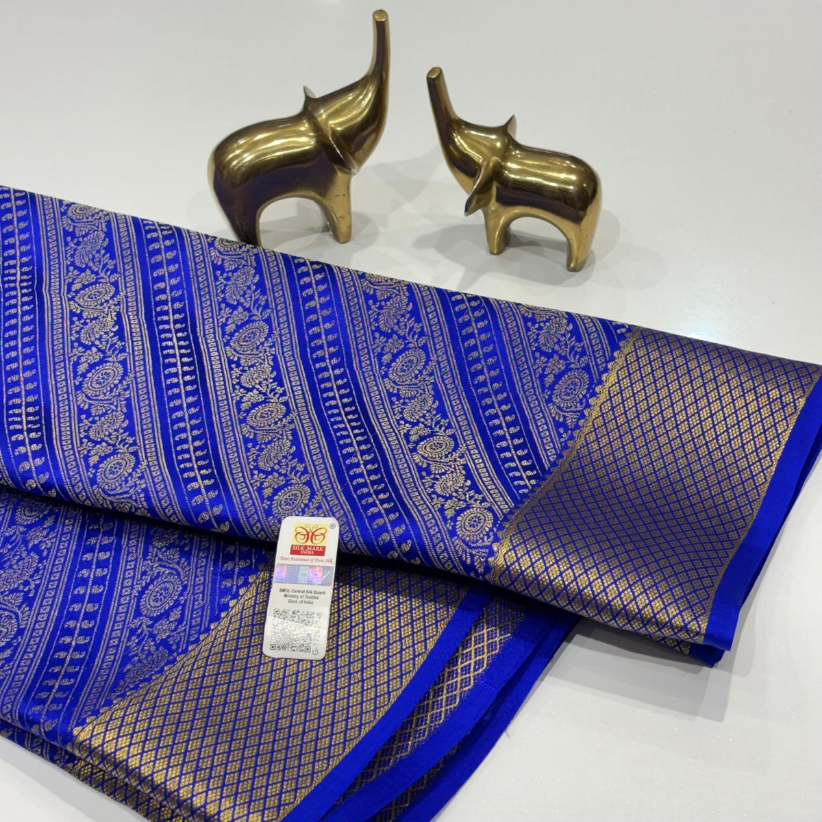 Brocade Pure Mysore Silk Saree