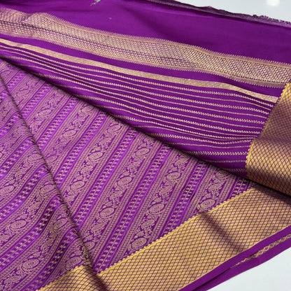 Brocade Pure Mysore Silk Saree