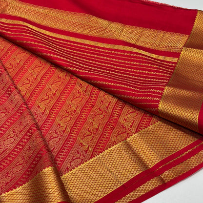 Brocade Pure Mysore Silk Saree