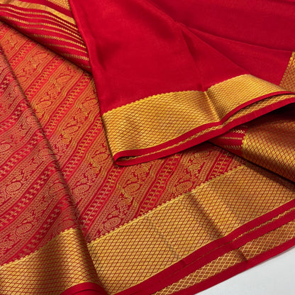 Brocade Pure Mysore Silk Saree