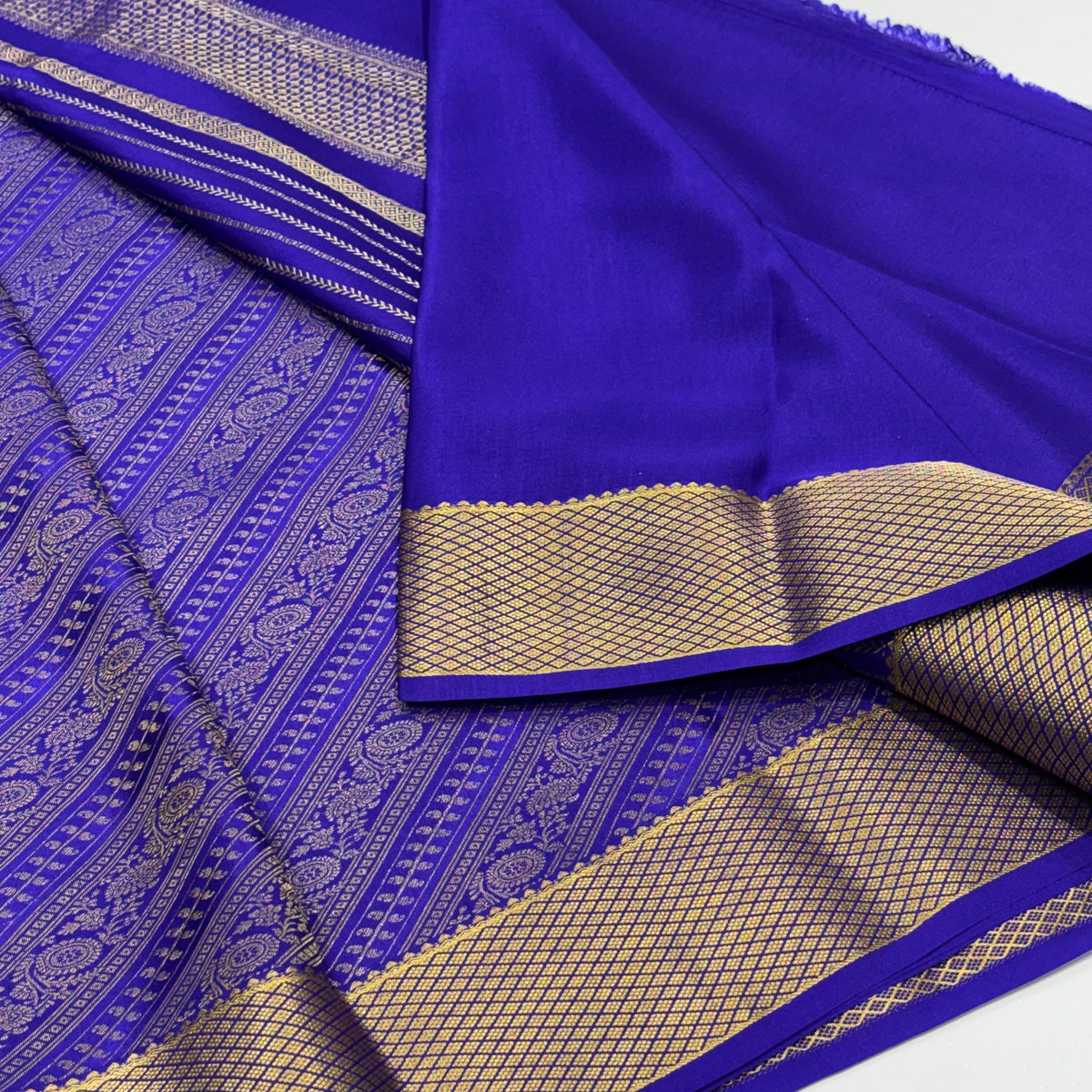 Brocade Pure Mysore Silk Saree