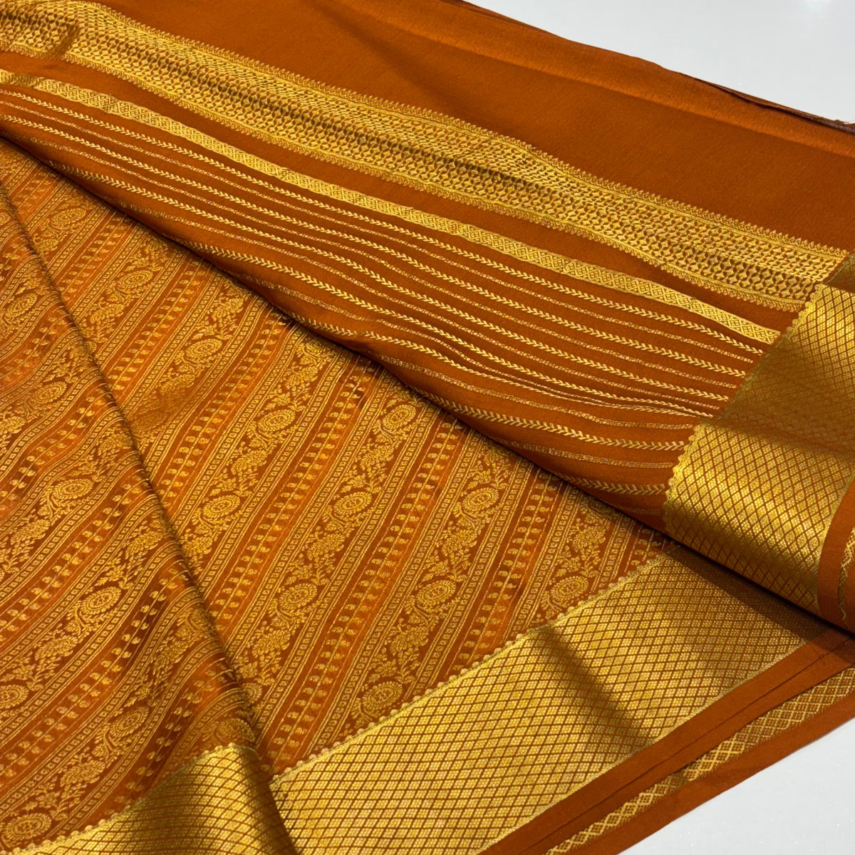 Brocade Pure Mysore Silk Saree