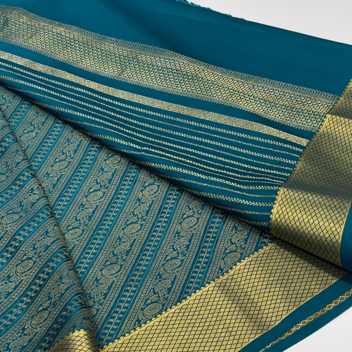 Brocade Pure Mysore Silk Saree