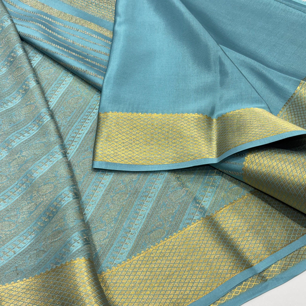 Brocade Pure Mysore Silk Saree