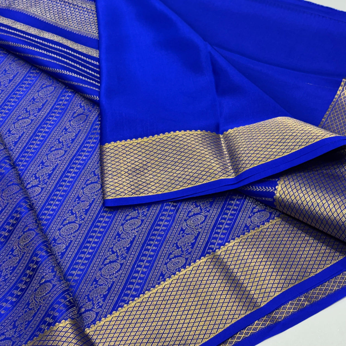 Brocade Pure Mysore Silk Saree