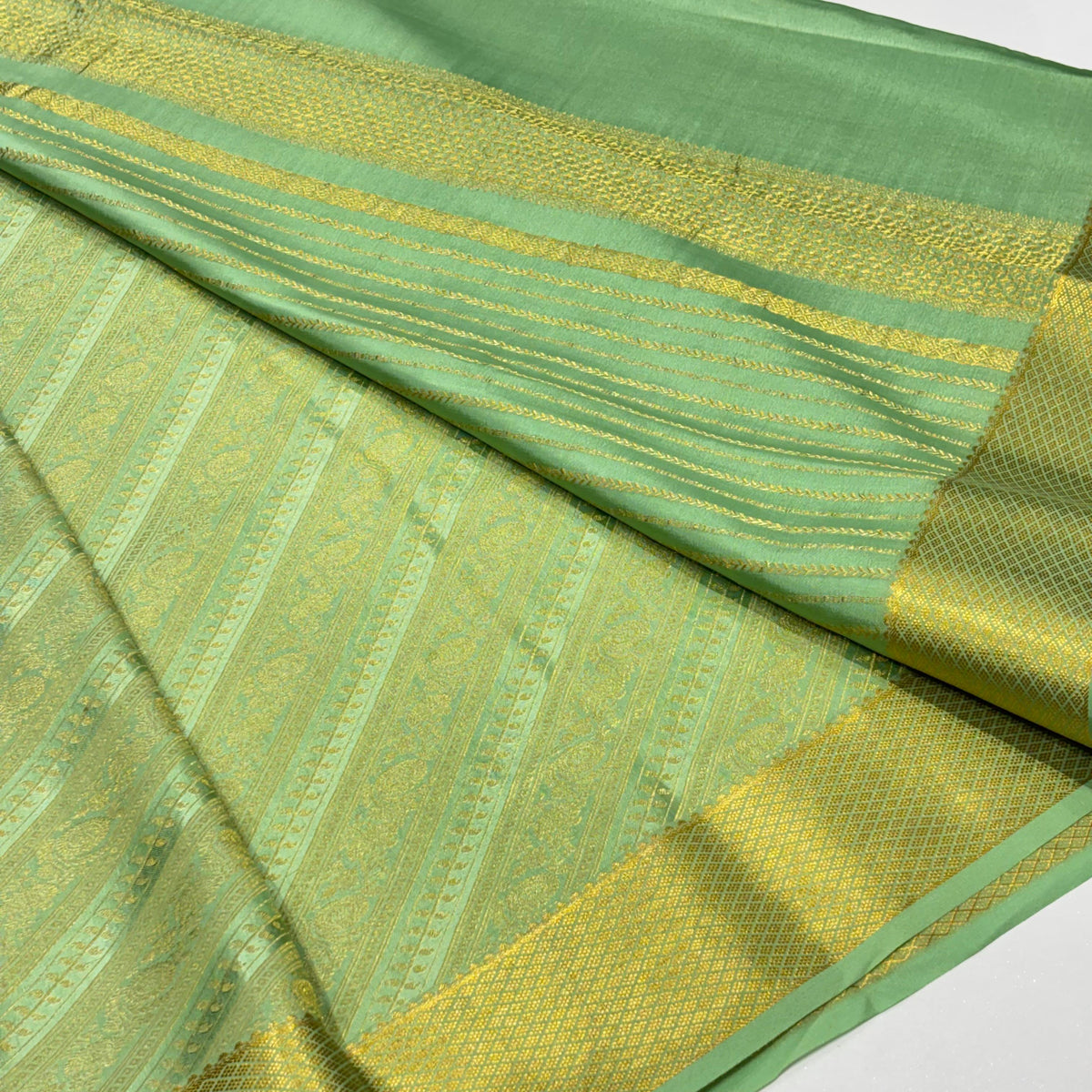 Brocade Pure Mysore Silk Saree