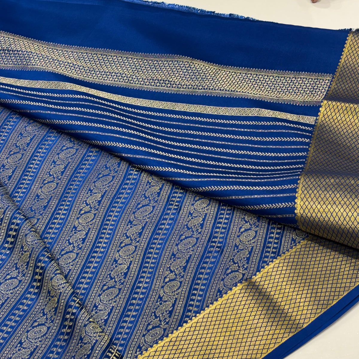 Brocade Pure Mysore Silk Saree