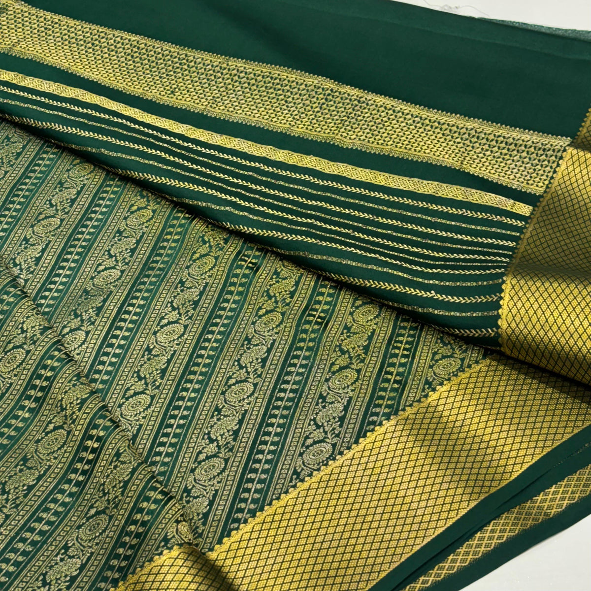 Brocade Pure Mysore Silk Saree