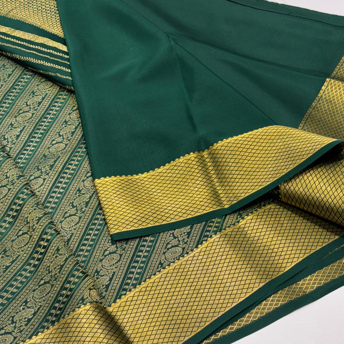 Brocade Pure Mysore Silk Saree