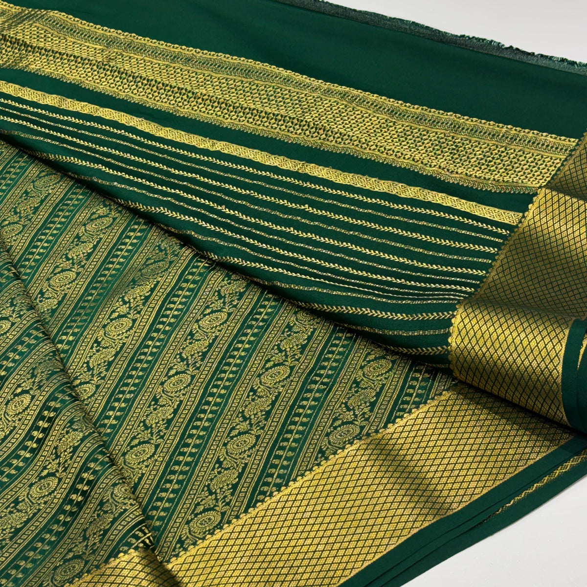 Brocade Pure Mysore Silk Saree