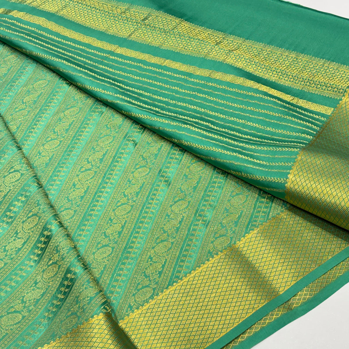 Brocade Pure Mysore Silk Saree