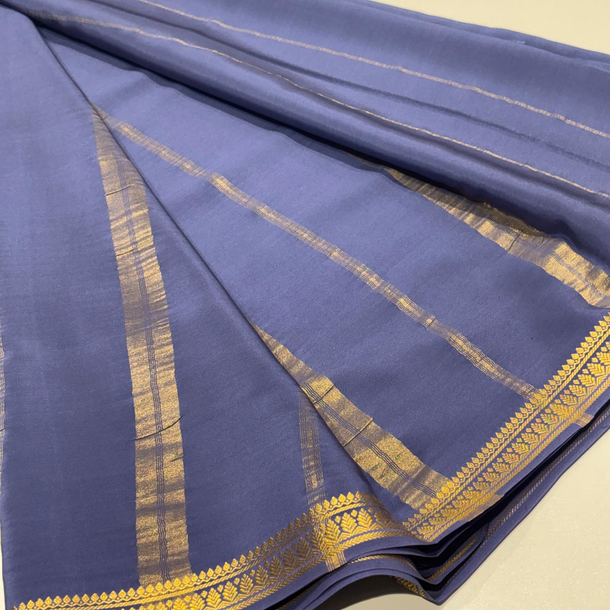 Pure Zari Mysore Silk Saree