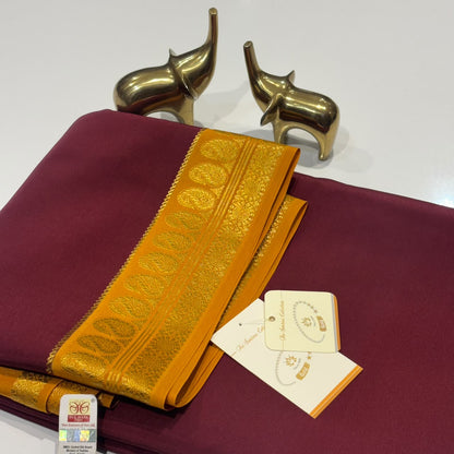 Pure Zari Mysore Silk Saree