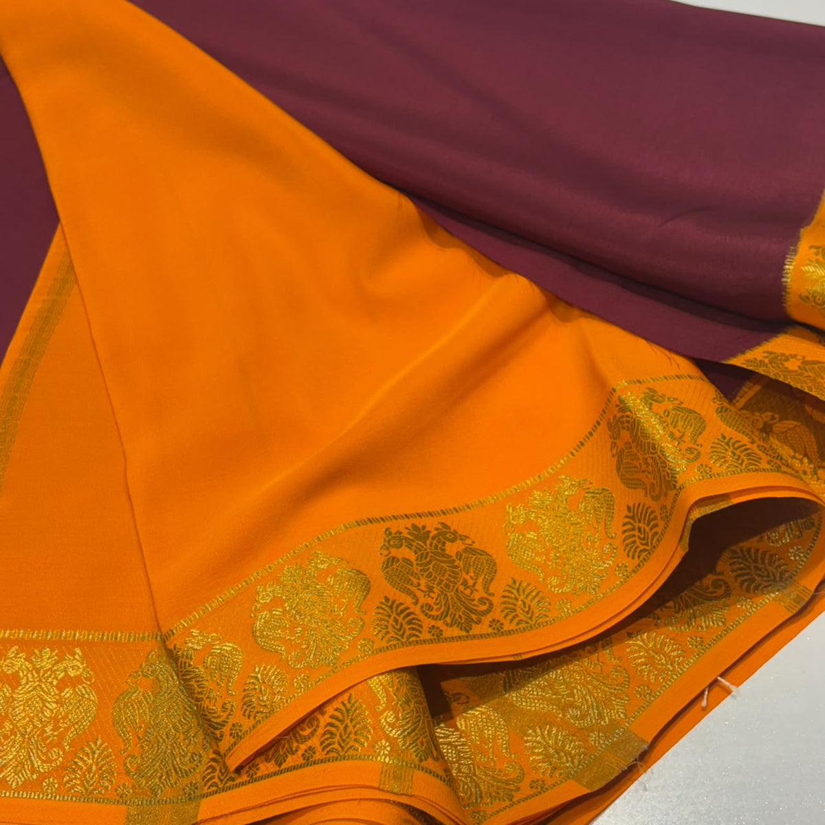 Pure Zari Mysore Silk Saree
