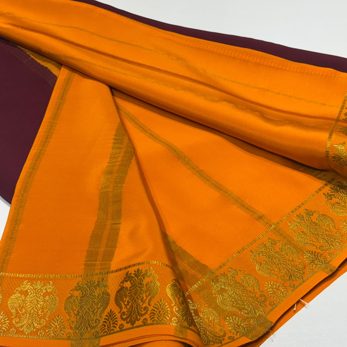 Pure Zari Mysore Silk Saree