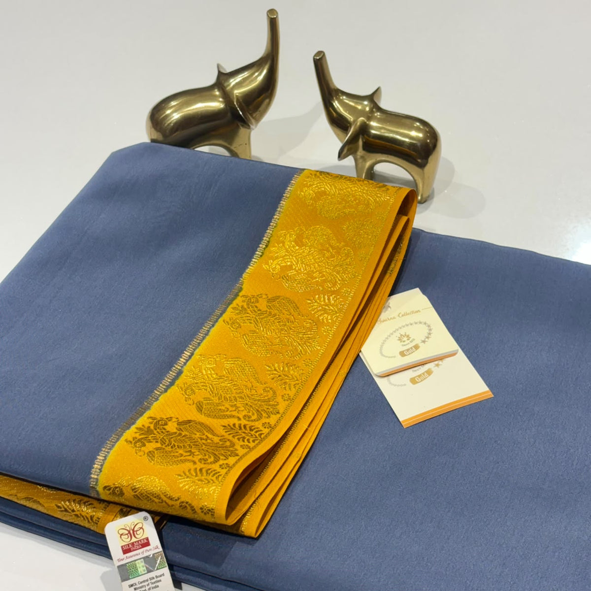 Pure Zari Mysore Silk Saree