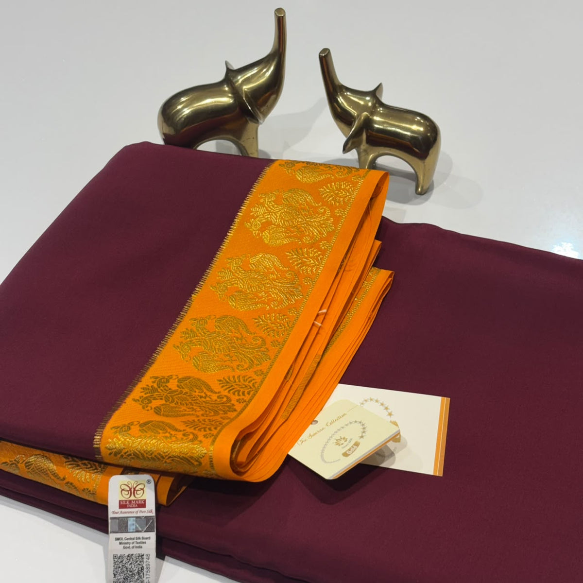 Pure Zari Mysore Silk Saree