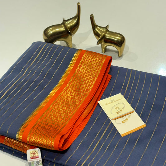 Pure Zari Mysore Silk Saree