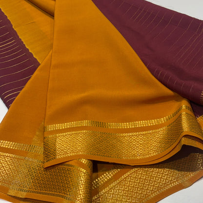 Pure Zari Mysore Silk Saree