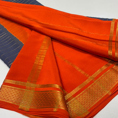 Pure Zari Mysore Silk Saree