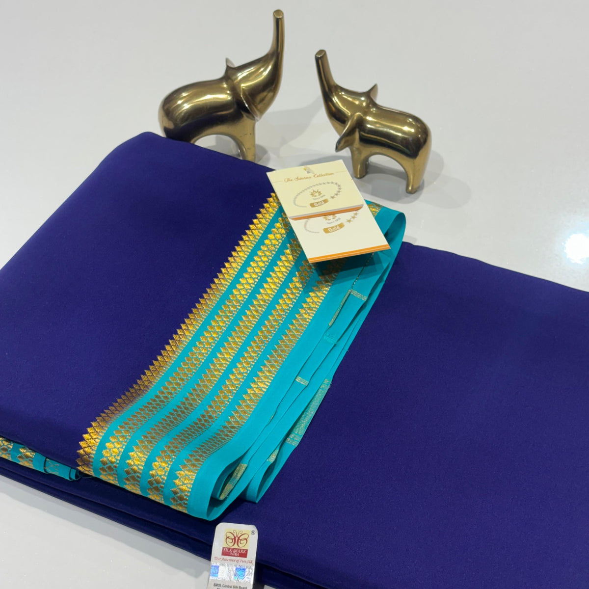 Pure Zari Mysore Silk Saree