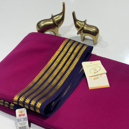 Pure Zari Mysore Silk Saree