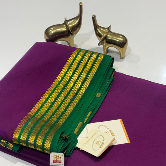 Pure Zari Mysore Silk Saree